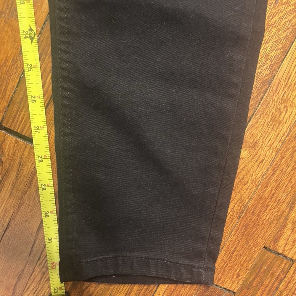 BoohooMAN Black Skinny Jeans Stretch Denim Pants Men's Size 34x33 - Picture 8 of 10